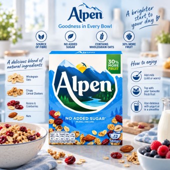 ALPEN® Muesli Original 560gr