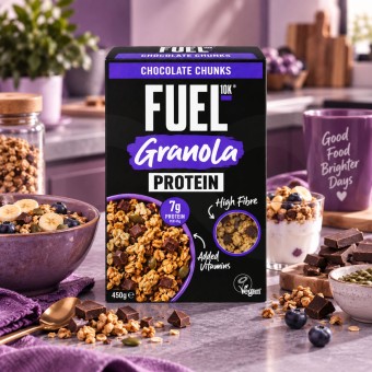FUEL® Granola de Chocolate con Proteínas 400gr
