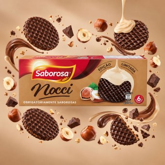 SABOROSA� Biscuits Belges Napp�s � la Noisette 210g