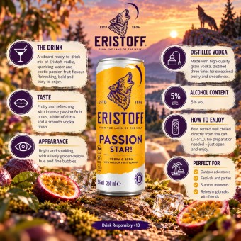 ERISTOFF� Passion Star! 250ml