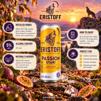 ERISTOFF� Passion Star! 250ml