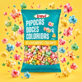 TREVI® Buntes Süßes Popcorn 150gr