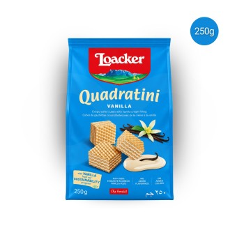 LOACKERŪ Waffers Quadratini Vanilla 250gr