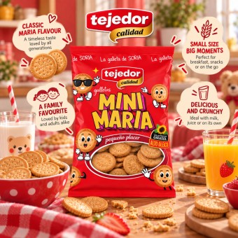 TEJEDOR® Mini Herbatniki Maria 325g
