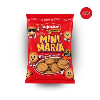 TEJEDOR® Mini Biscotti Maria 325g TEJEDOR® Mini Biscotti Maria 325g