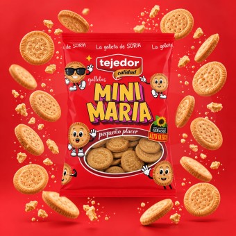 TEJEDOR® Mini Biscotti Maria 325g TEJEDOR® Mini Biscotti Maria 325g