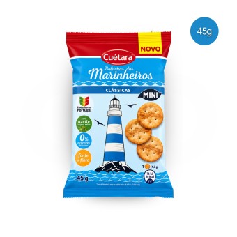 CUÉTARAŽ Klassieke Zeemanskoekjes Mini 45gr CUÉTARAŽ Klassieke Zeemanskoekjes Mini 45gr