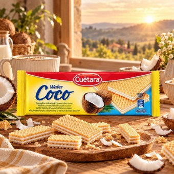 CU�TARA� Waffers Noix de coco 150gr