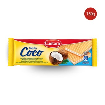 CUÉTARA® Waffers Cocco 150gr