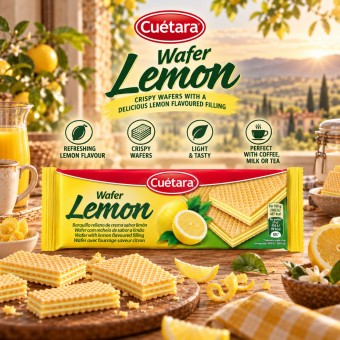 CU�TARA� Waffers Lemon 150gr