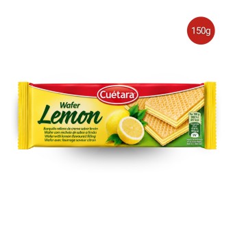 CUÉTARA® Waffers Lemon 150gr