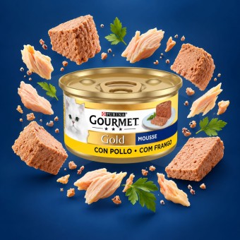 PURINA� Gourmet Gold Mousse met Kip 85g