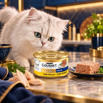 PURINAŽ Gourmet Gold Mousse met Kip 85g