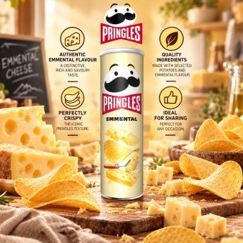 PRINGLES® Emmental 175g
