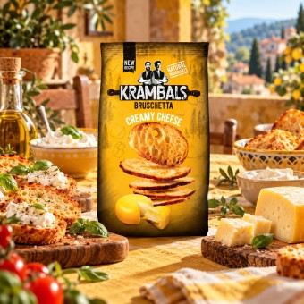 KRAMBALS® Bruscheta Creamy Cheese 70gr