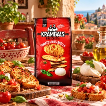 KRAMBALS® Bruscheta Tomato & Mozzarella 70gr