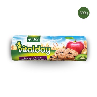 GULL�N� Vitalday Galleta Integral de Frutas 300g