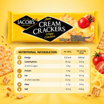 JACOBS� Cream Cracker 200gr