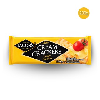 JACOBS® Cream Cracker 200gr JACOBS® Cream Cracker 200gr