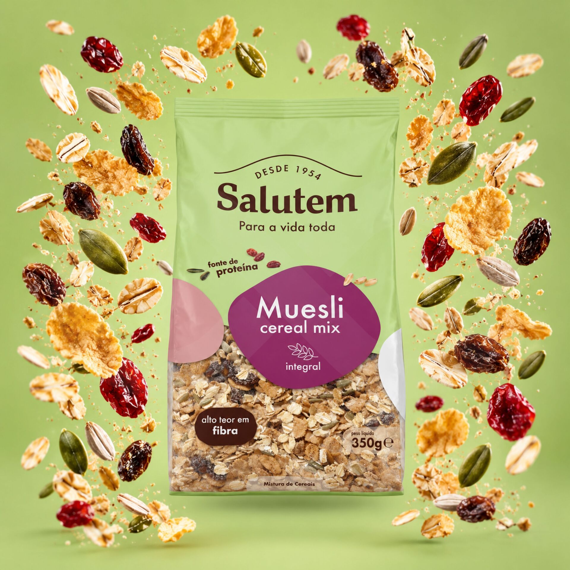 SALUTEM® Muesli Cereal Mix 350g