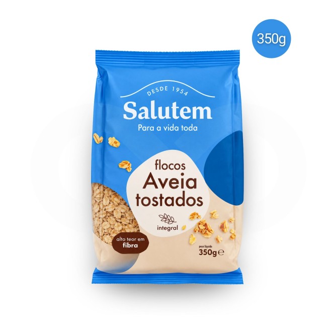SALUTEM� Flocos de Aveia Tostados 350g