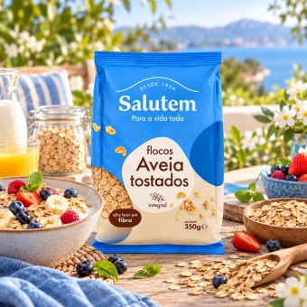 SALUTEM� Flocos de Aveia Tostados 350g