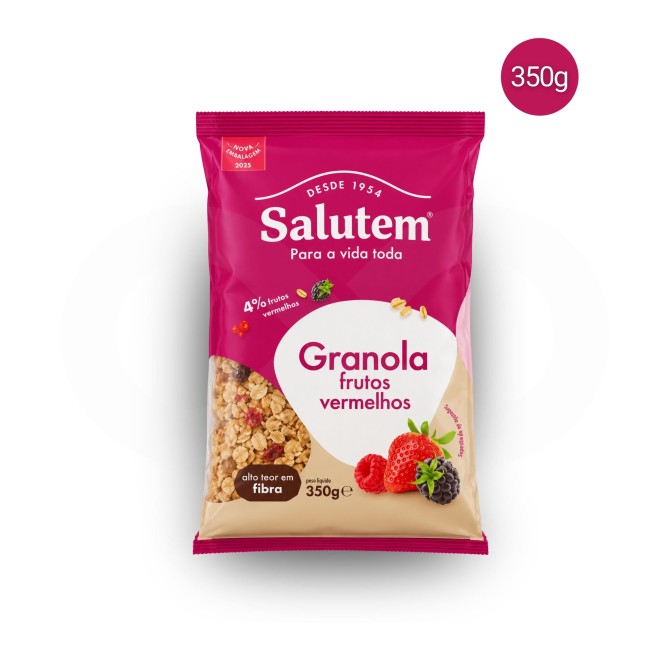 SALUTEM® Granola mit Roten Früchten 350g