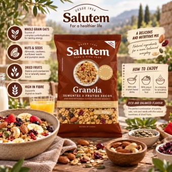 SALUTEM® Seeds and Nuts Granola 400g