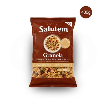SALUTEM® Seeds and Nuts Granola 400g SALUTEM® Seeds and Nuts Granola 400g