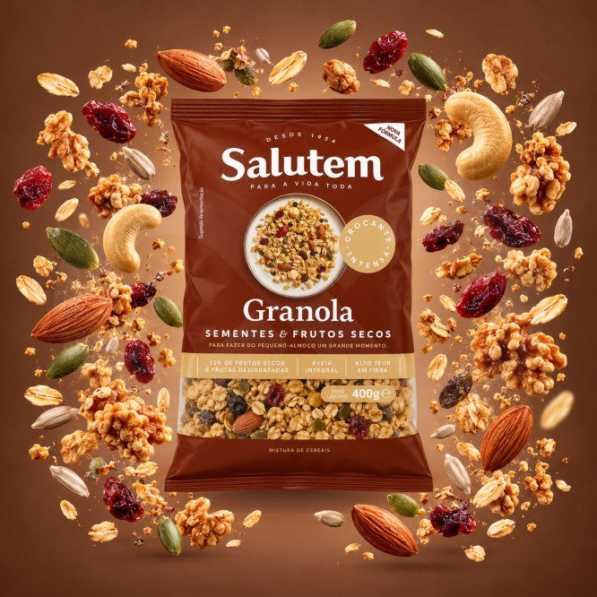 SALUTEM® Seeds and Nuts Granola 400g