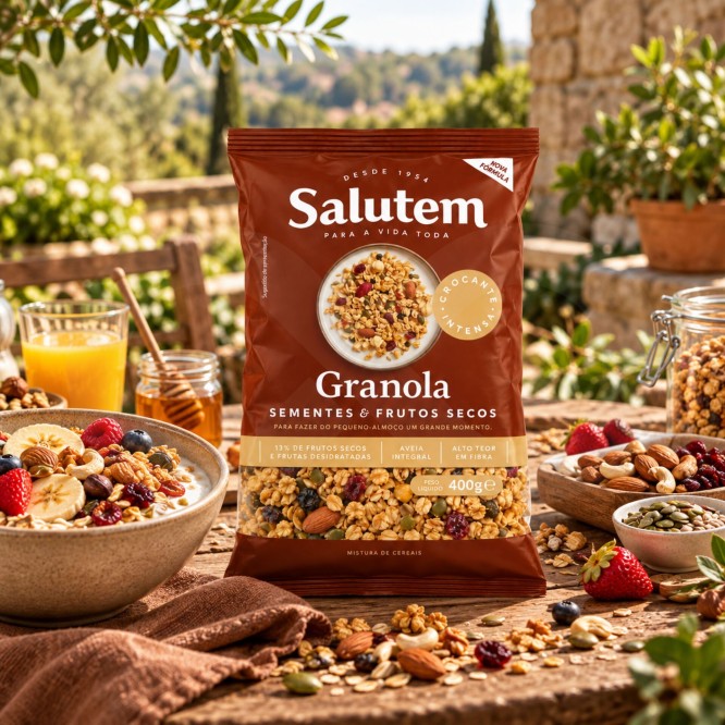 SALUTEM® Seeds and Nuts Granola 400g