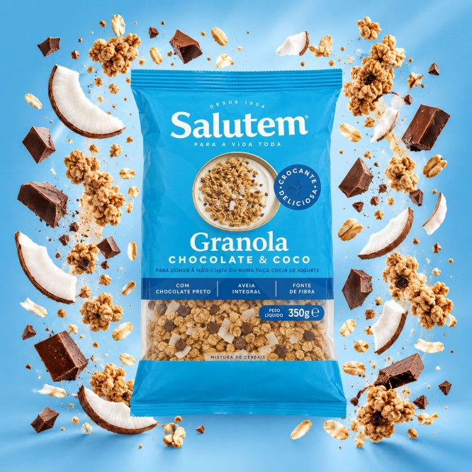 SALUTEM® Granola Chocolate y Coco 350g