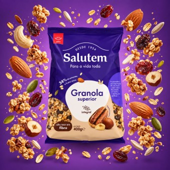SALUTEMź Superior Granola 400g SALUTEMź Superior Granola 400g