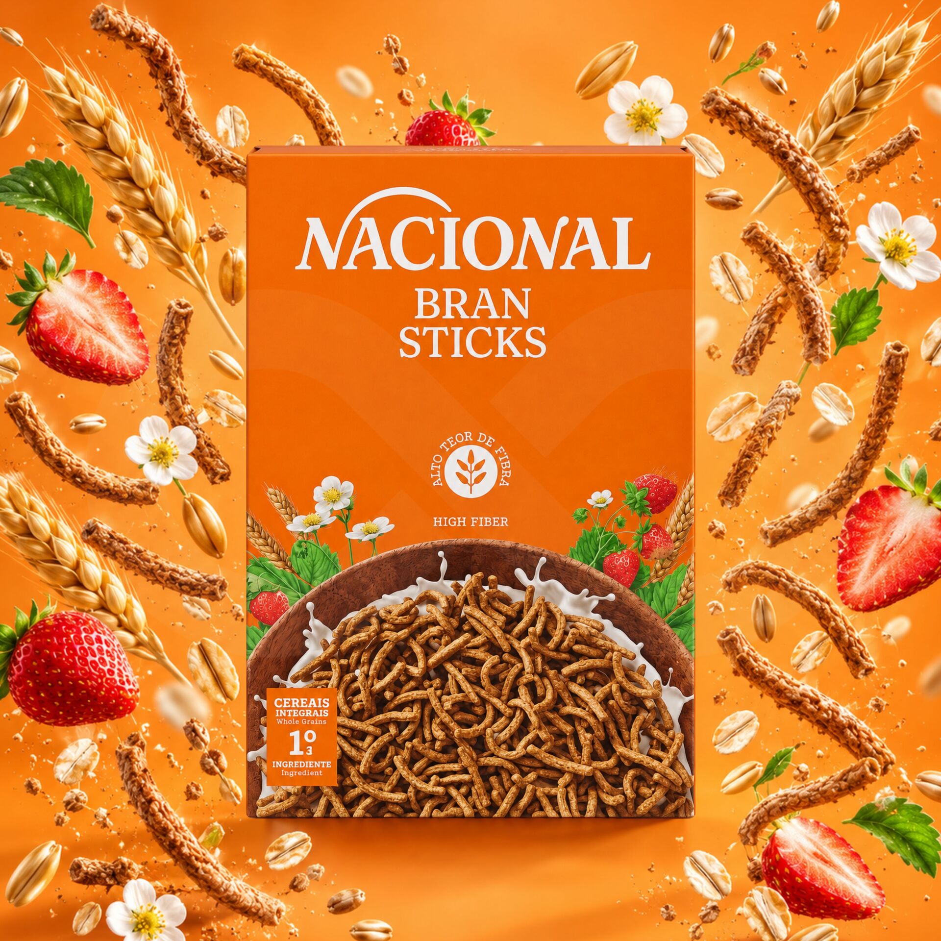 NACIONAL® Bran Sticks 500gr