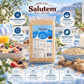 SALUTEM� Grube Platki Owsiane 375g