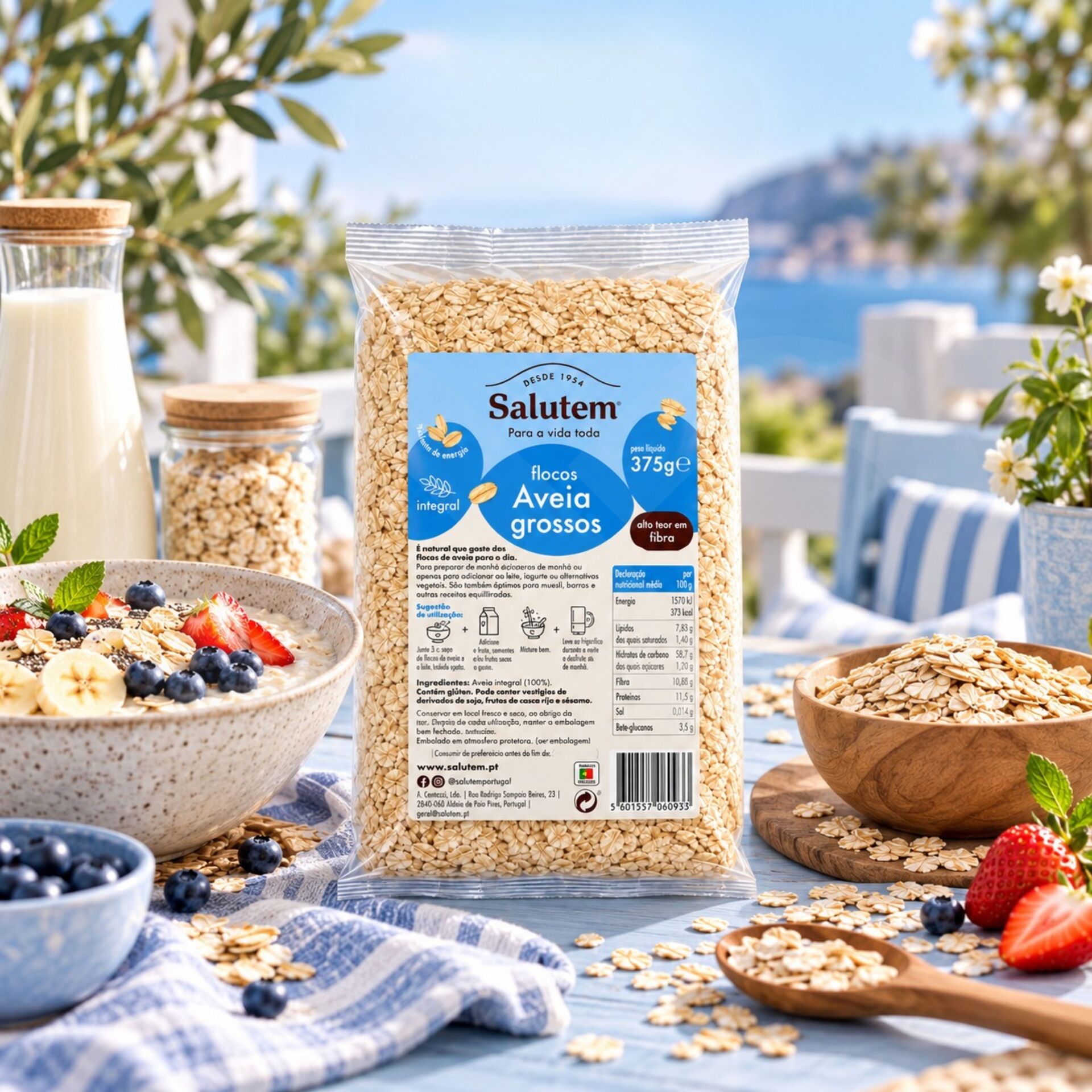 SALUTEM® Grube Platki Owsiane 375g