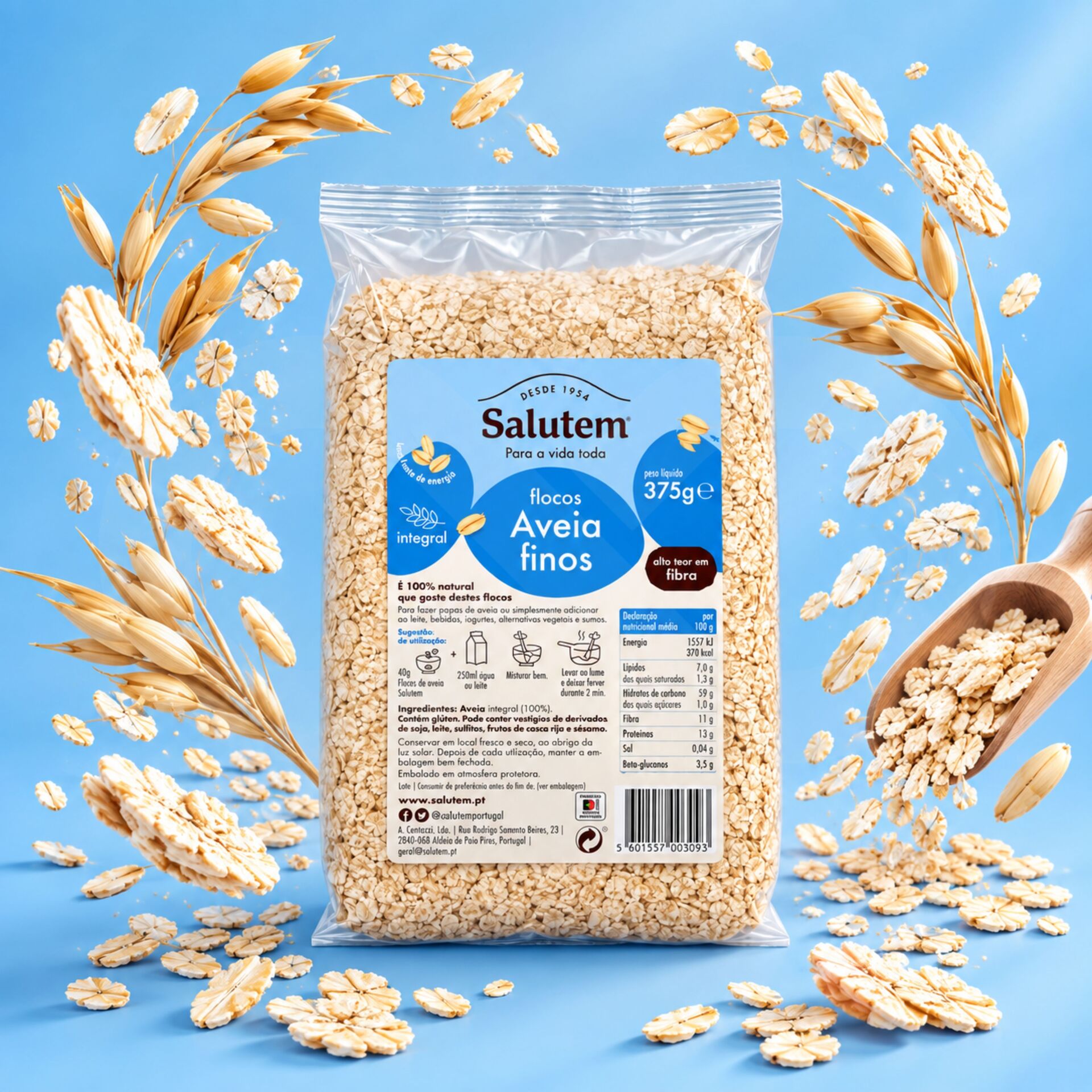 SALUTEM® Drobne Platki Owsiane 375g