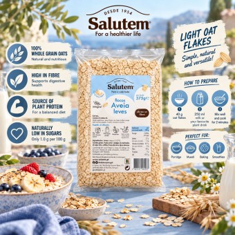 SALUTEM® Lekkie Platki Owsiane 375g