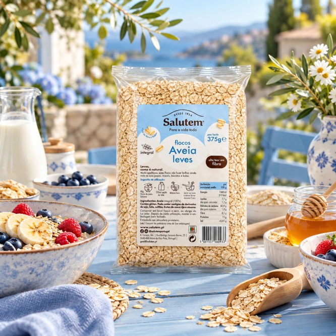 SALUTEM® Lekkie Platki Owsiane 375g