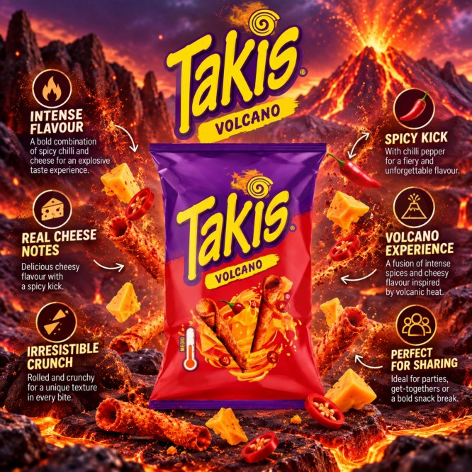 TAKIS® Volcano 90g