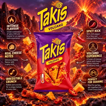 TAKIS® Volcano 90g