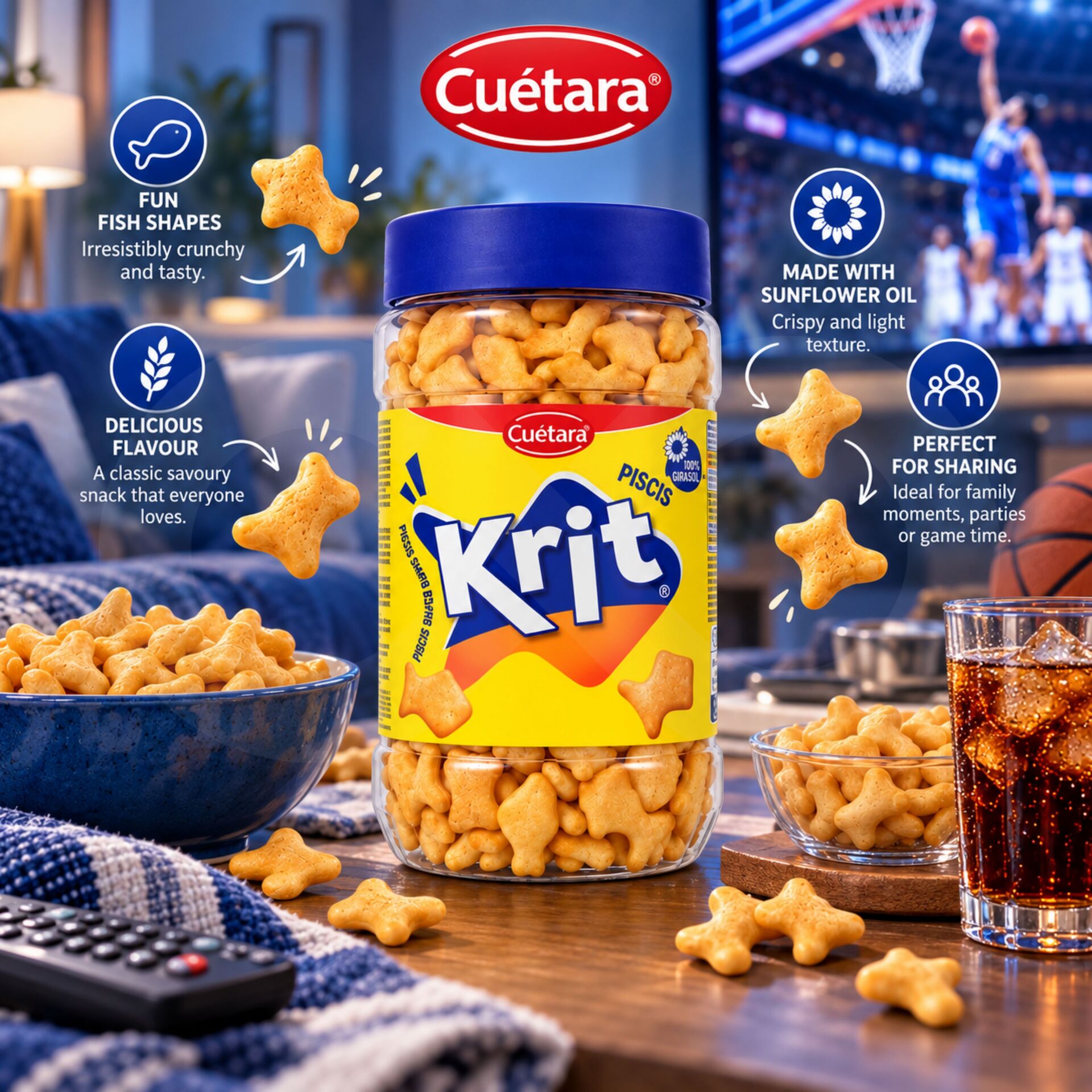 CUÉTARA® Krit Piscis 350g