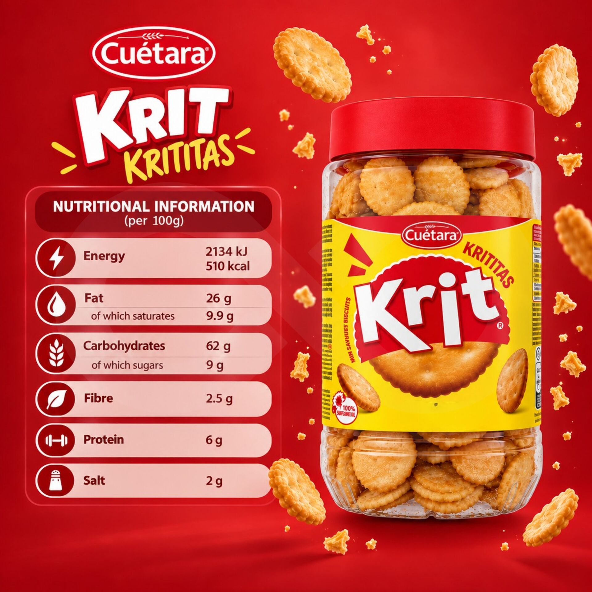 CUÉTARA® Krit Krititas 350g