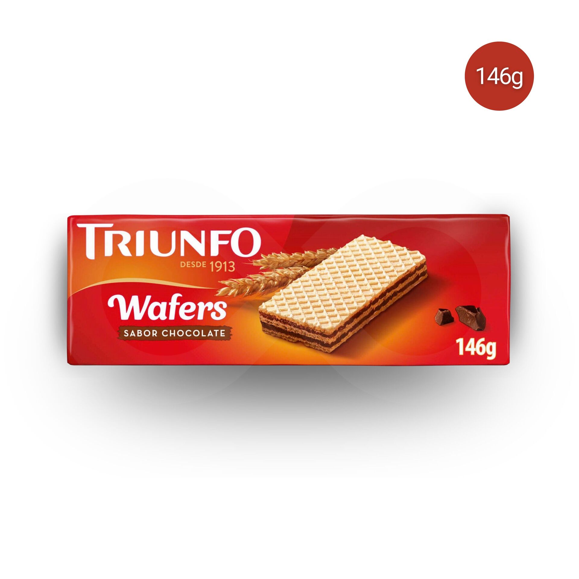 TRIUNFO® Wafers de Chocolate 146gr