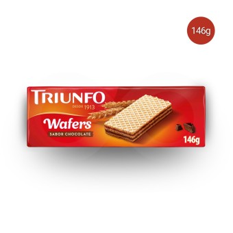 TRIUNFO� Wafers de Chocolate 146gr