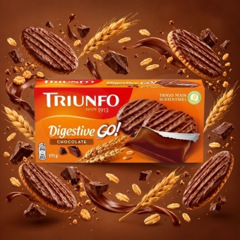TRIUNFO� Digestive Go Chocolate 171gr