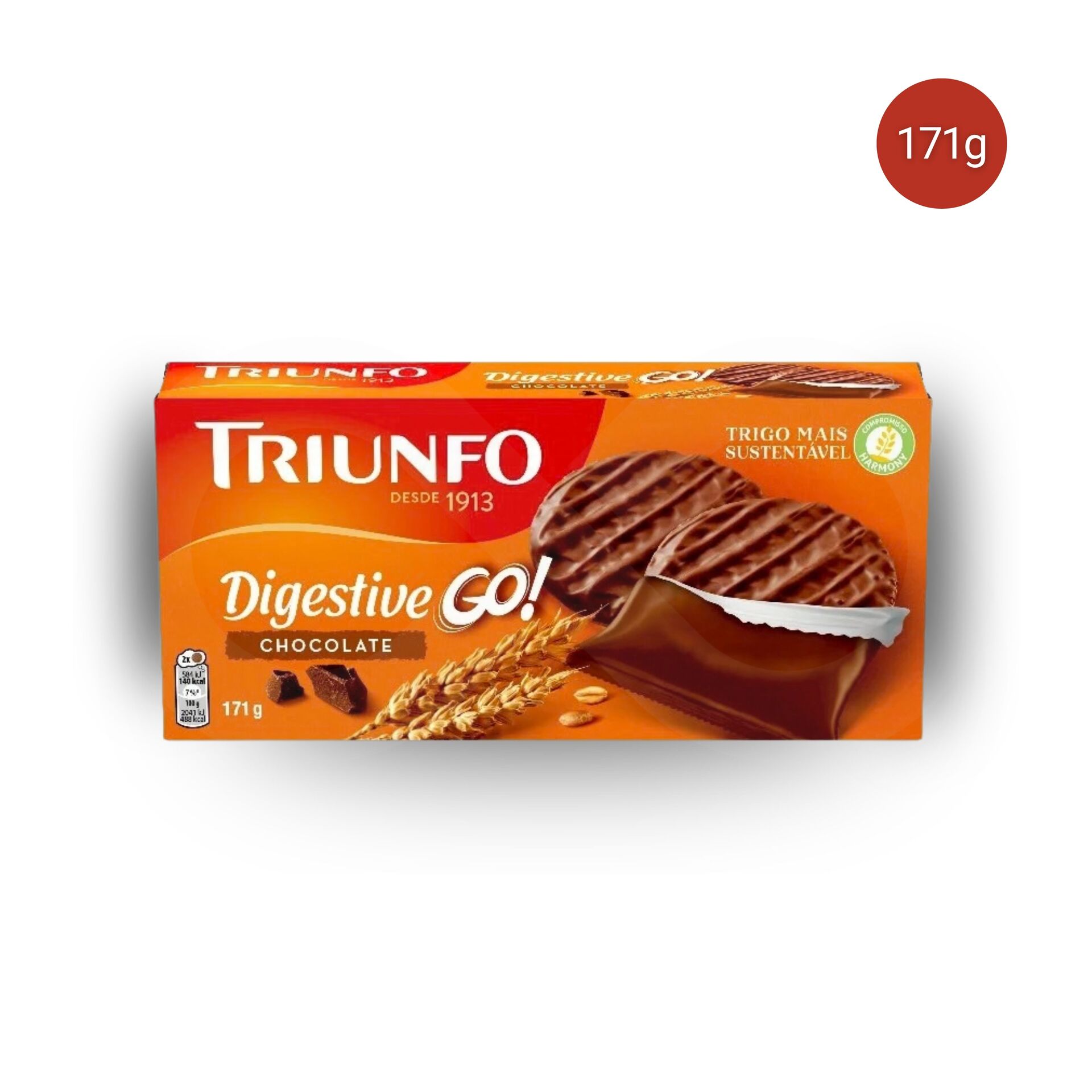 TRIUNFO® Digestive Go Schokolade 171gr
