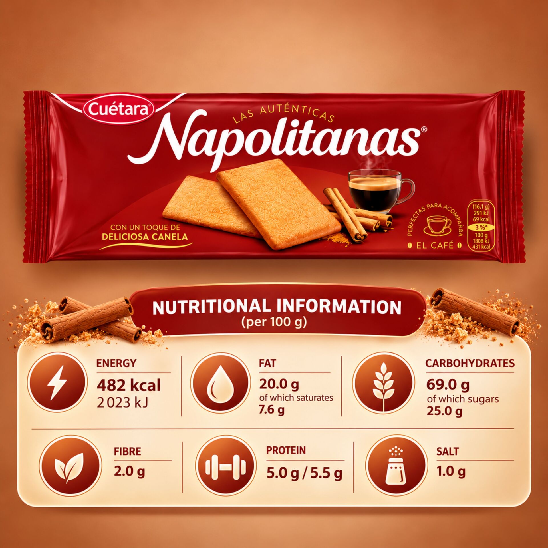CUÉTARA® Ricanela 213gr