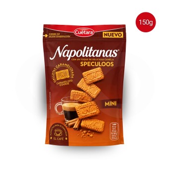 CU�TARA� Napolitanas Speculoos Canela 150gr
