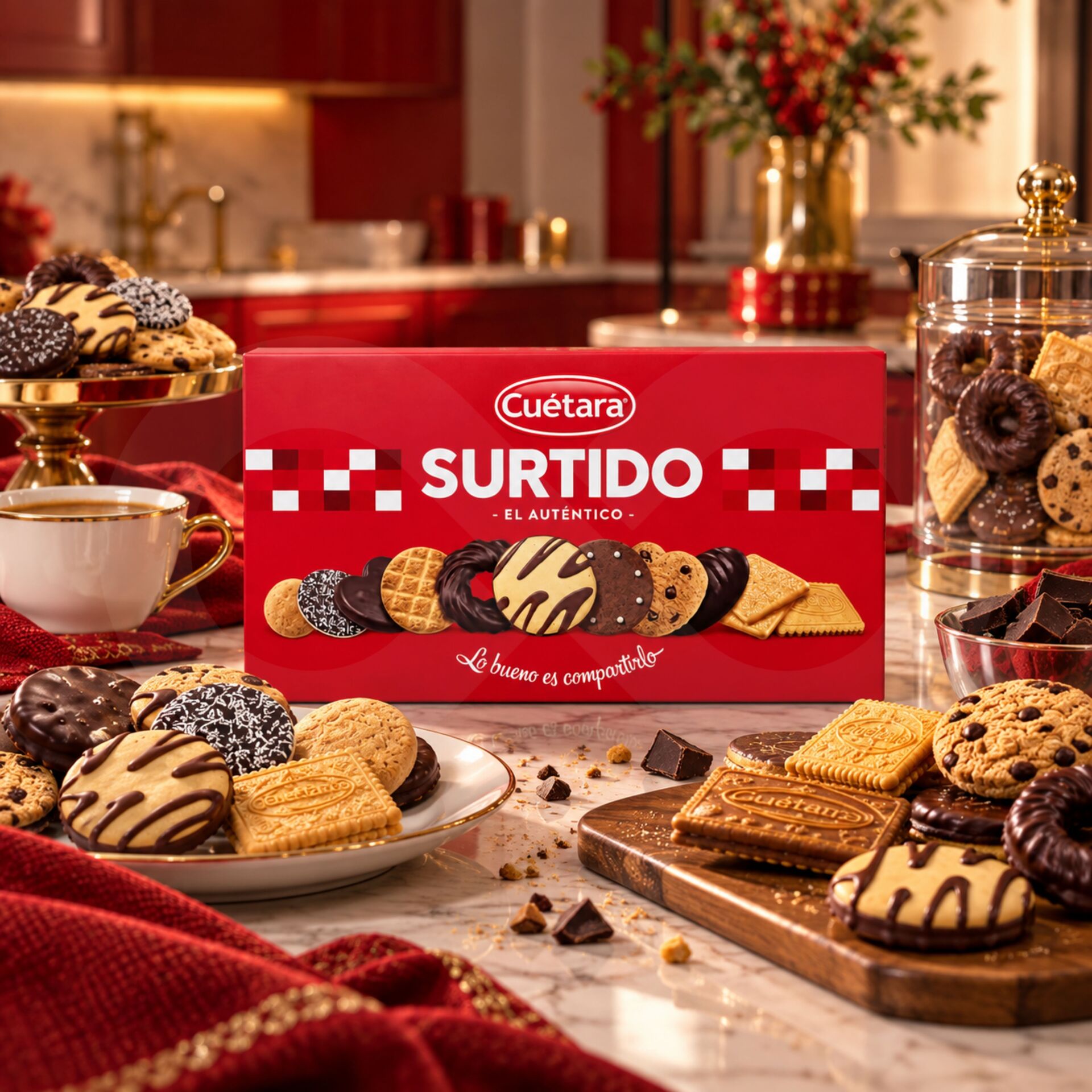 CUÉTARA® Assortimento di Biscotti 210g